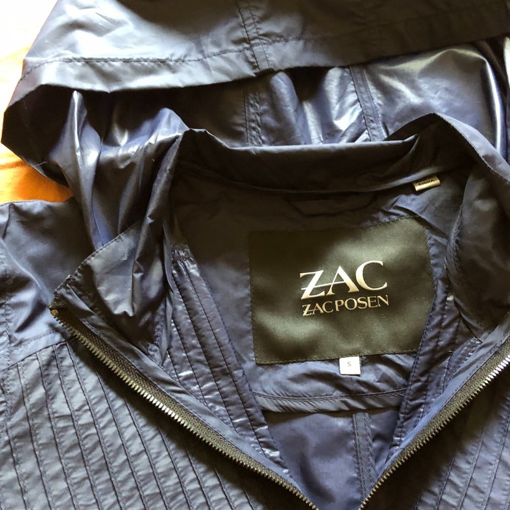 Zac Posen Navy Blue Jacket - Picture 2 of 4